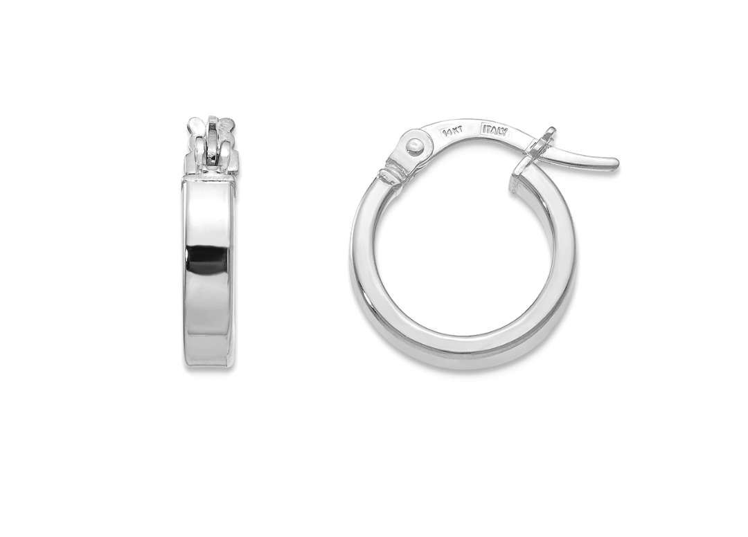 Gold Hoop Earrings Mark Jewellers La Crosse, WI