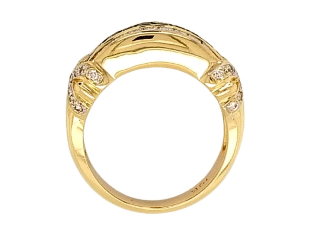 Estate Diamond & Emerald Ring Mark Jewellers La Crosse, WI