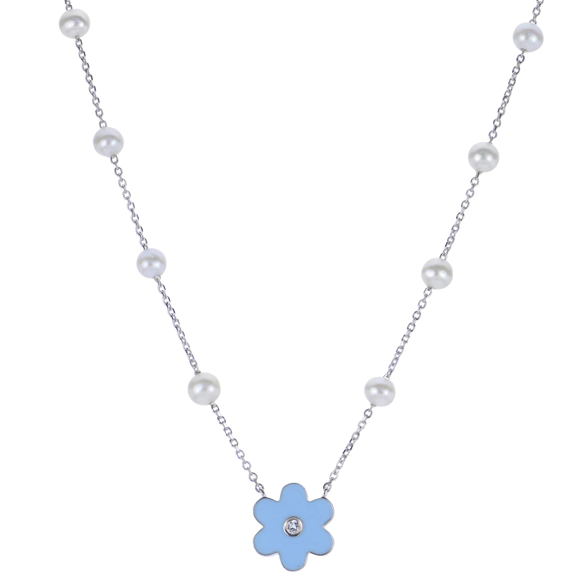 ★SENTIMENTS★ NO.519 [PEARL] NECKLACE 5-9mm AAA Japanese Pink Pearl Necklace 16-22