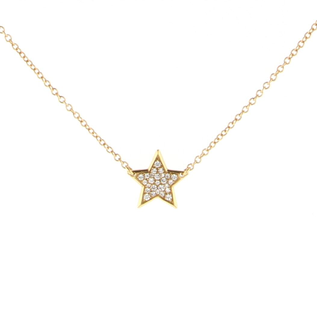 Star Necklace 002-165-00156 - Diamond Necklaces and Pendants