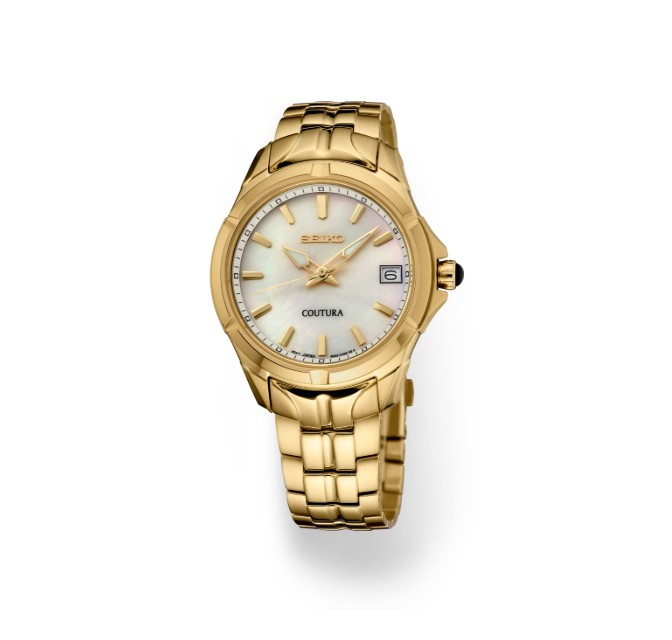 Seiko Seiko Mother of Pearl Sapphire Crystal Women
