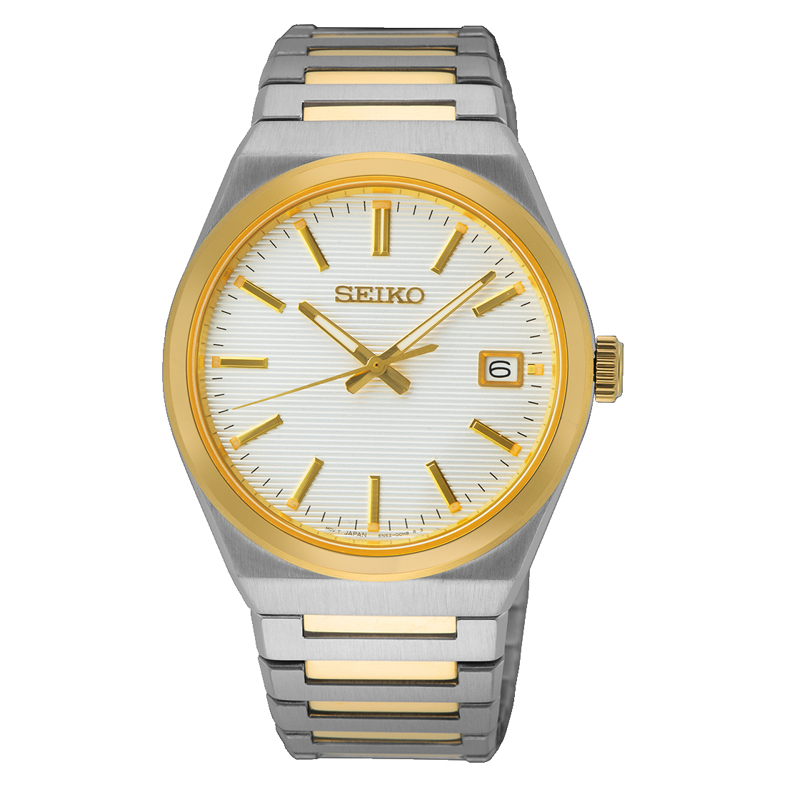 Seiko Two Tone Stainless Steel Men's Watch 001-505-02526