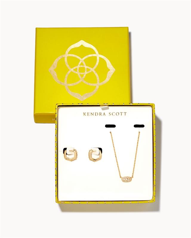 Kendra Scott Grayson Necklace and Earring Gift Set Meigs Jewelry