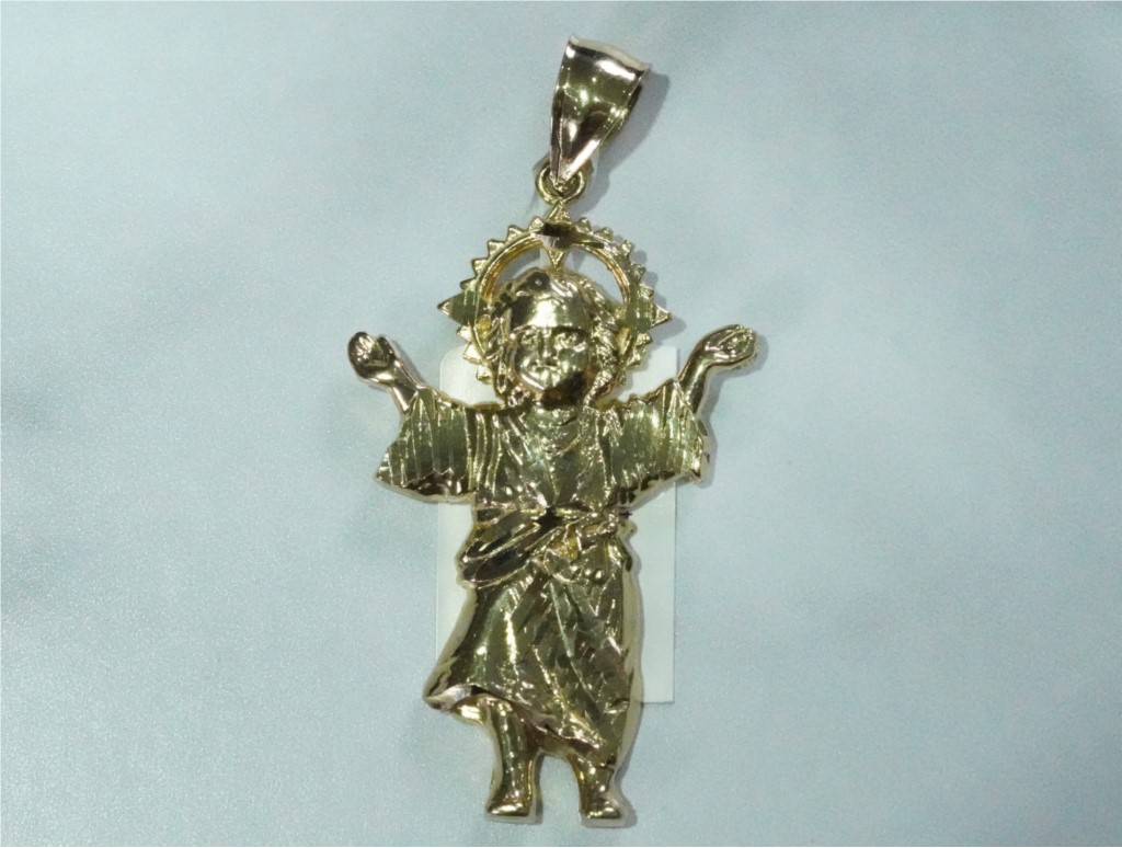 Baby Jesus Divino Nino Pendant 001 435 00179 Melvin H Joyeria Llc New York Ny