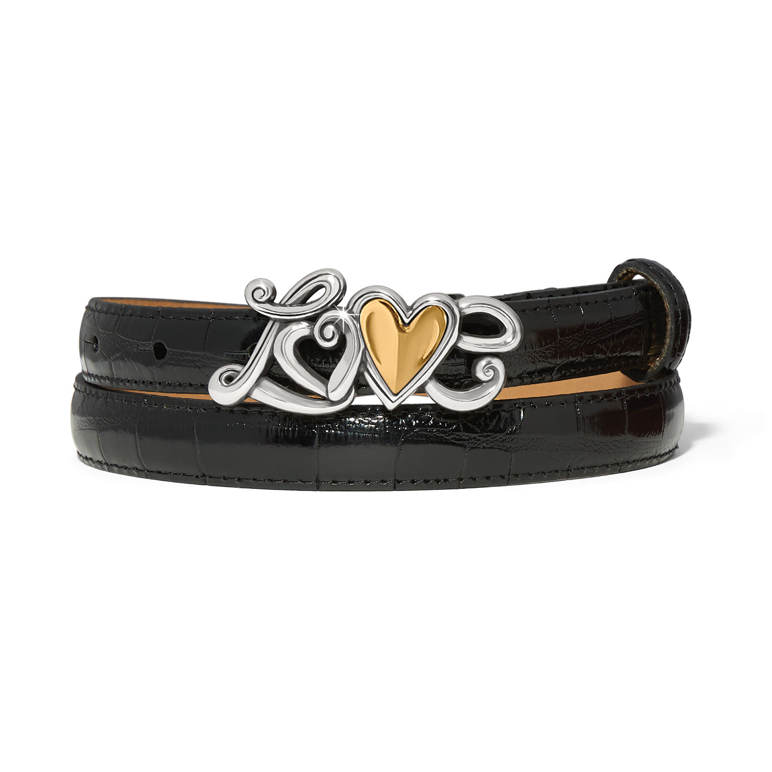 Brighton Charm Belt size large 39 inch Hearts Reversible Belt - Brighton main image 2