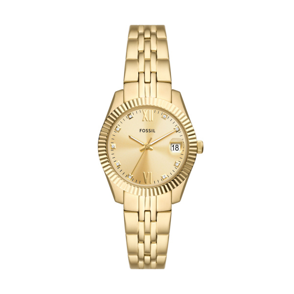 GOLD TONE FOSSIL WATCH