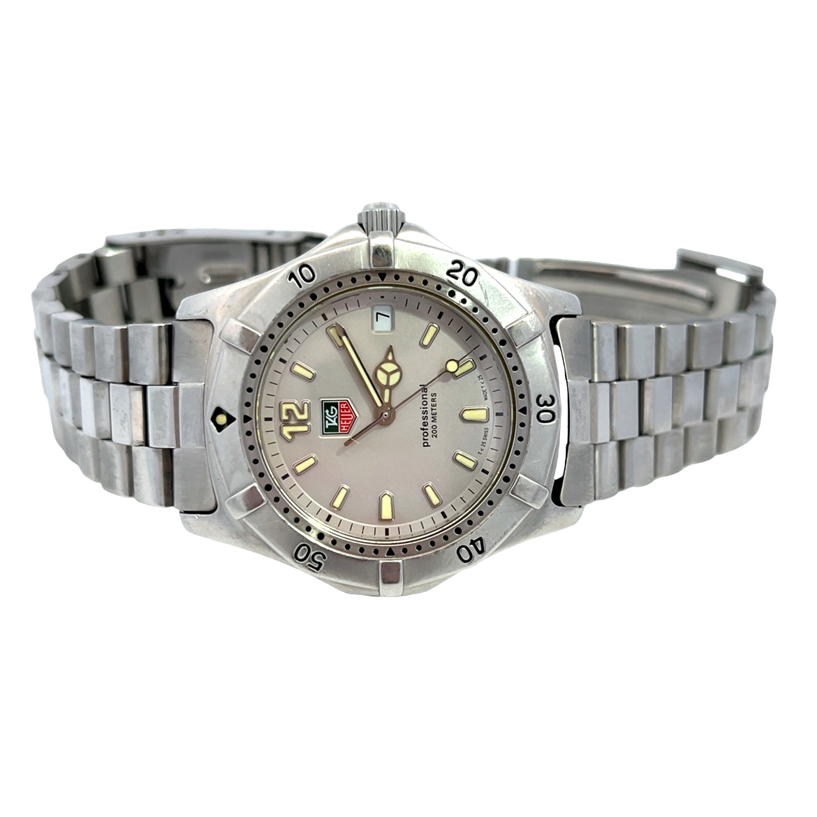 【稼動品】TAG Heuer クォーツ時計 シルバー ホワイト TAG Heuer Aquaracer Professional 200 Quartz Watch | Fink's