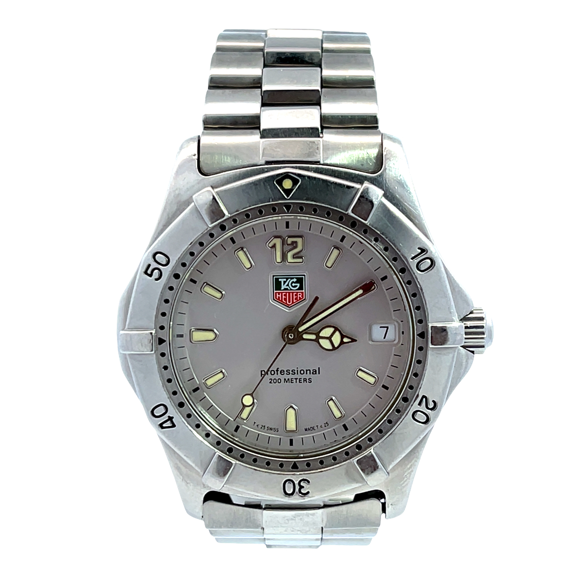 Tag Heuer Stainless Steel Professional WK1112 Quartz Watch