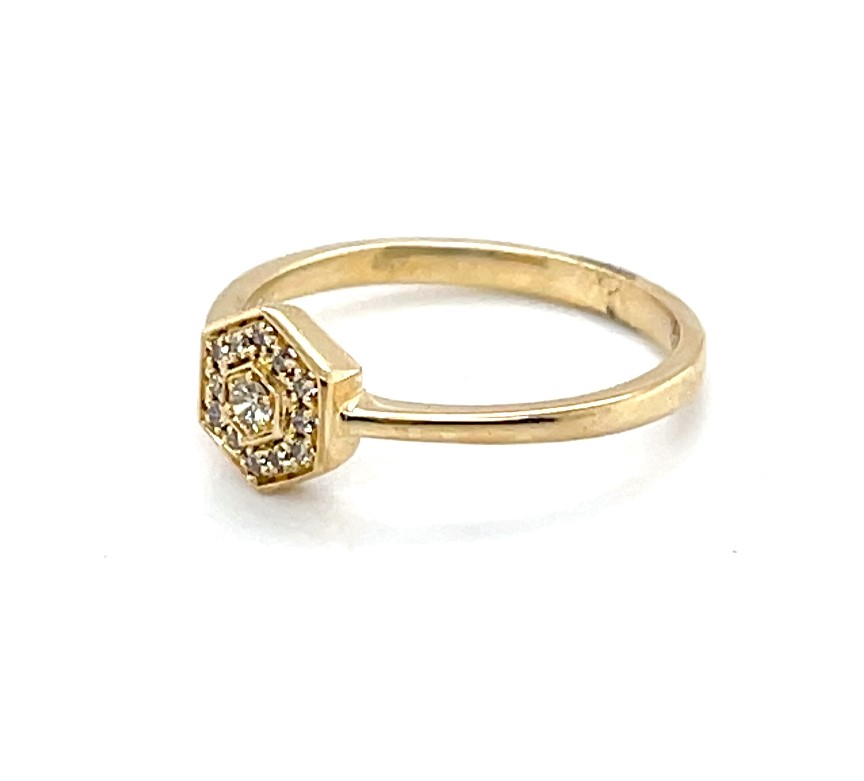 14K Yellow Gold Diamond Ring 001-130-00206 14KY Nashville