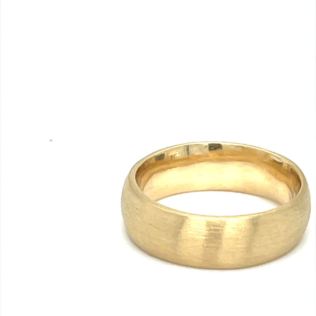 MJ 14K Yellow Gold Inside Round Wedding Band 001-405-00596