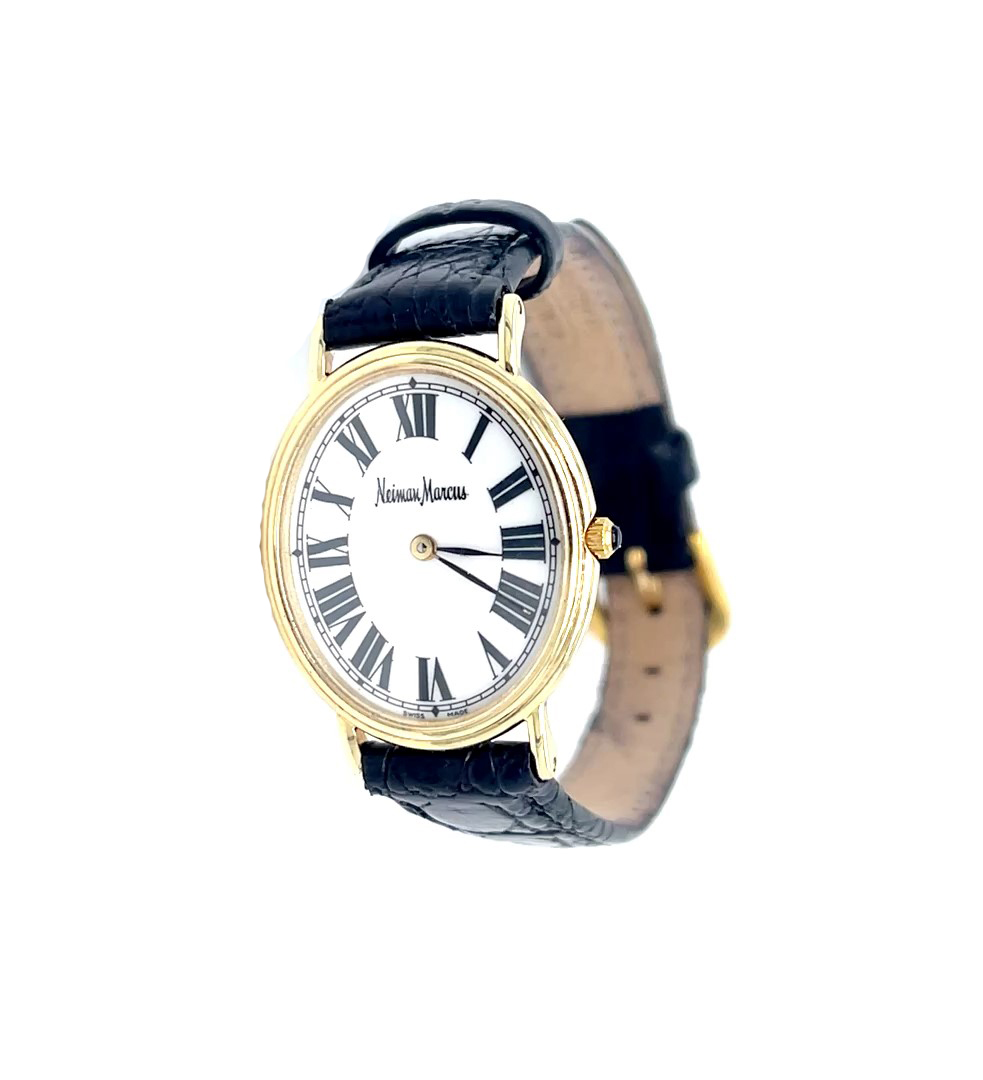 white christmas dresses Facet Princess Dark Blue Leather Dress Watch for Women Rectangle Dial 25mm  Swiss Made J8.061.M main image 1