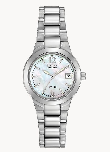 Citizen Eco-Drive WR100 Day and Date SS Ladies Watch Citizen Women main image 4