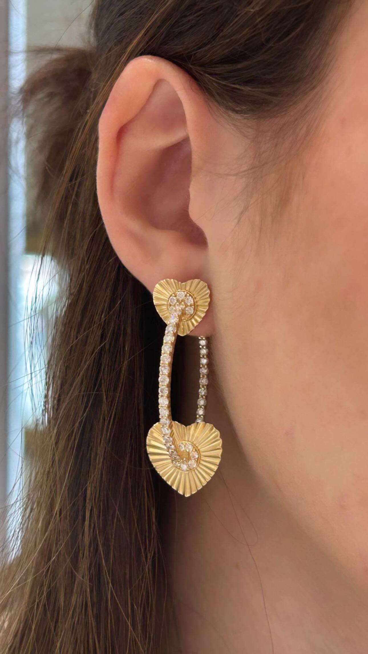 Diamond Earring 003-150-09750 14KY - Diamond Earrings | Mollys 