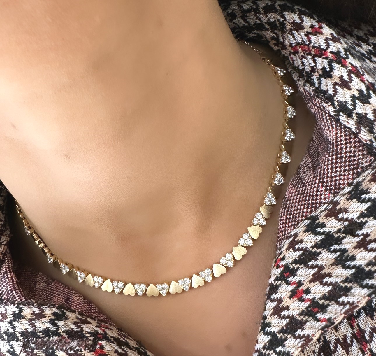 Diamond Necklace 00316501747 14KY Diamond Necklaces Mollys