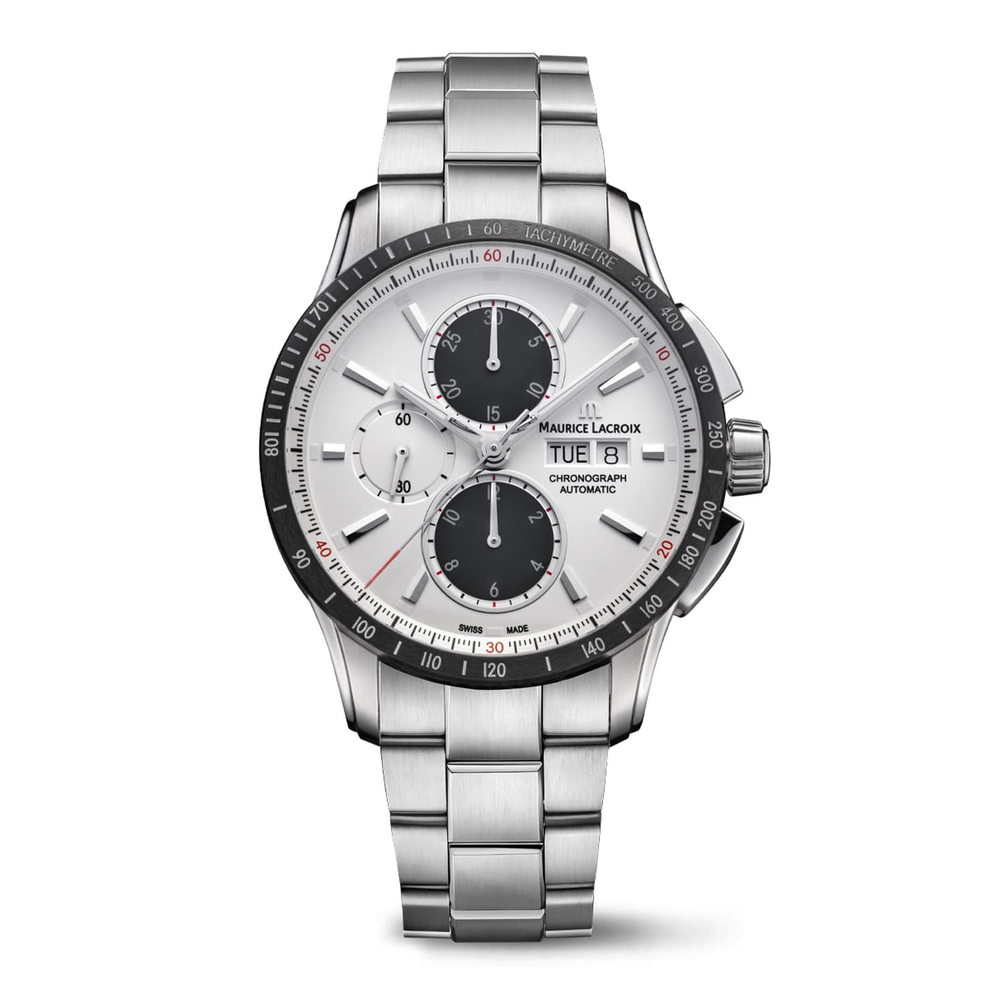 Maurice Lacroix Watch Pontos S Chronograph 43mm PT6038-SSL22-130-1