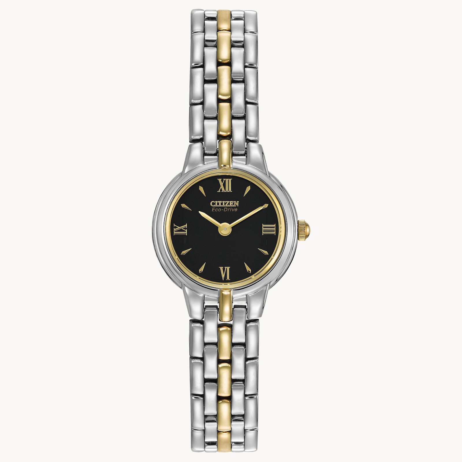 Citizen Eco-Drive Two-Tone Black Dial Women\'s Bracelet Watch Citizen Corso Two Tone Ladies Watch – Little Switzerland main image 3