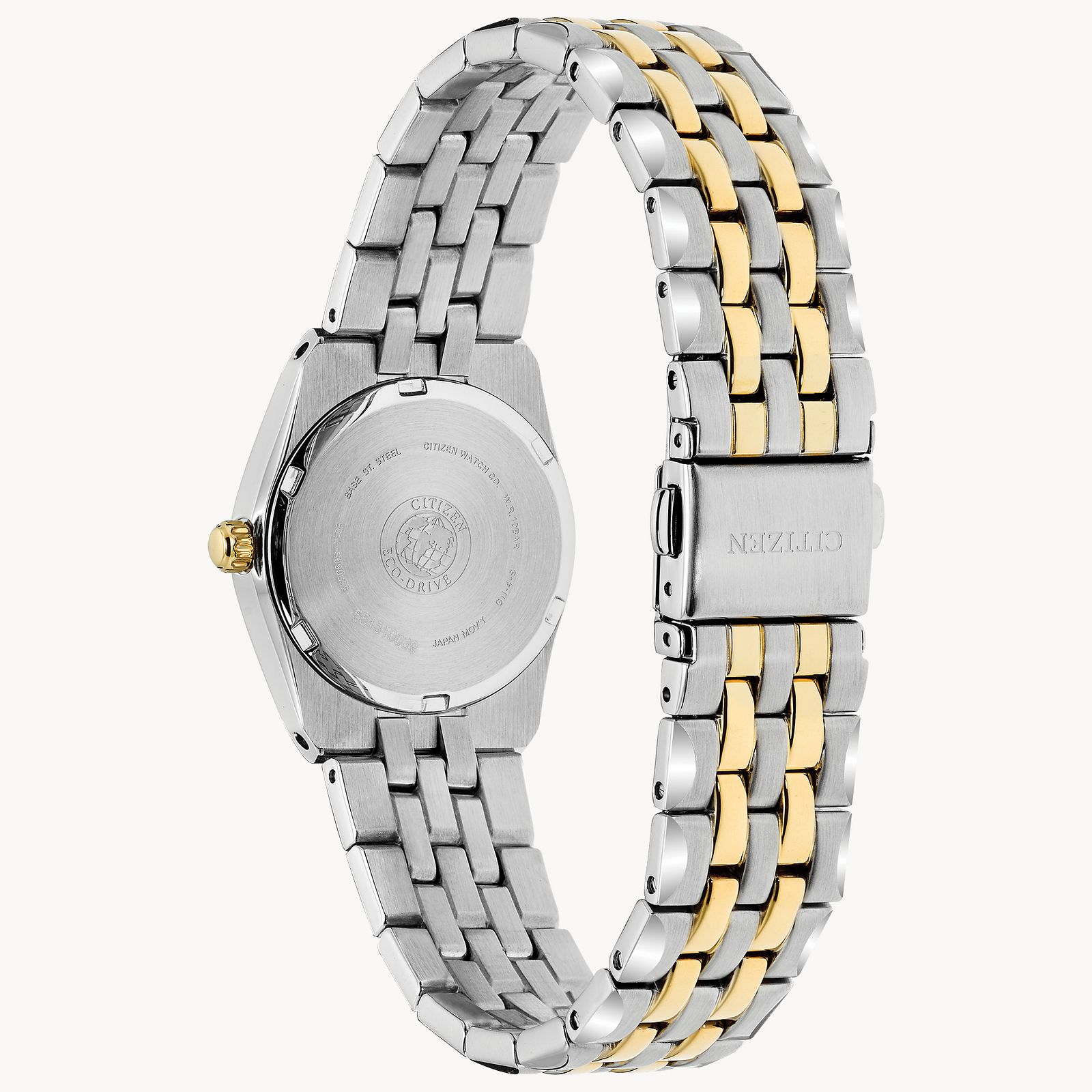 CITIZEN Eco-Drive Ladies Two-Tone Base Metal Dress Watch  display picture 1