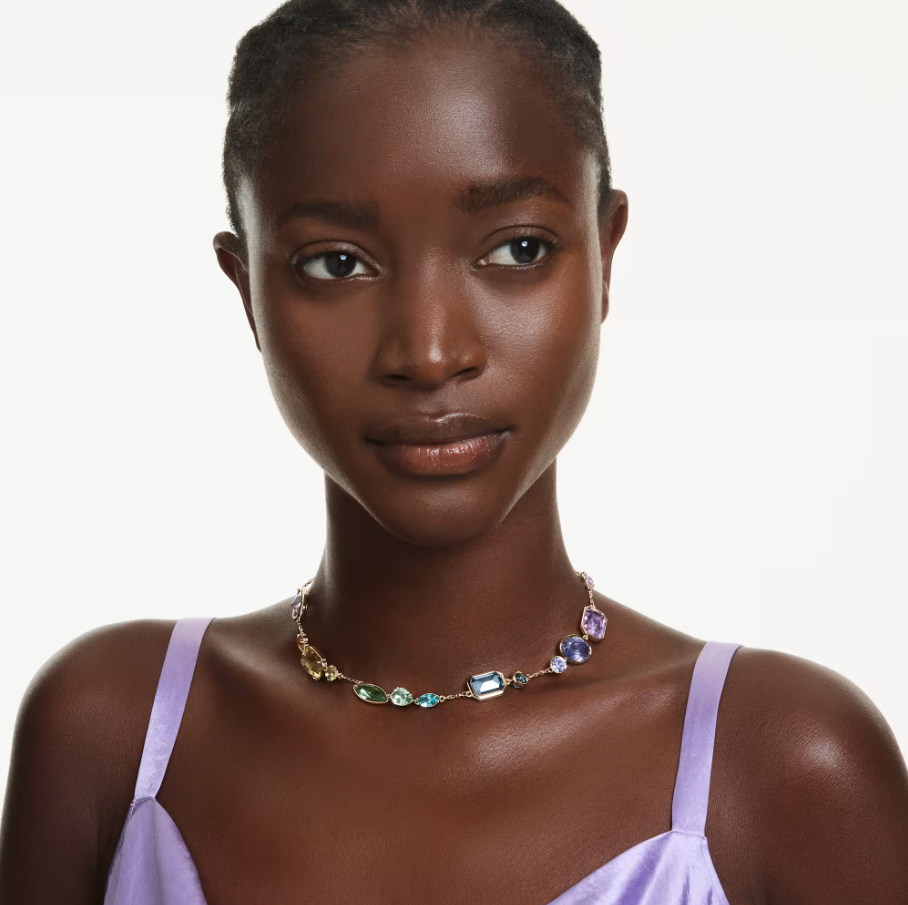 Swarovski Swarovski Gema Necklace - Mixed Cuts, Multicolored