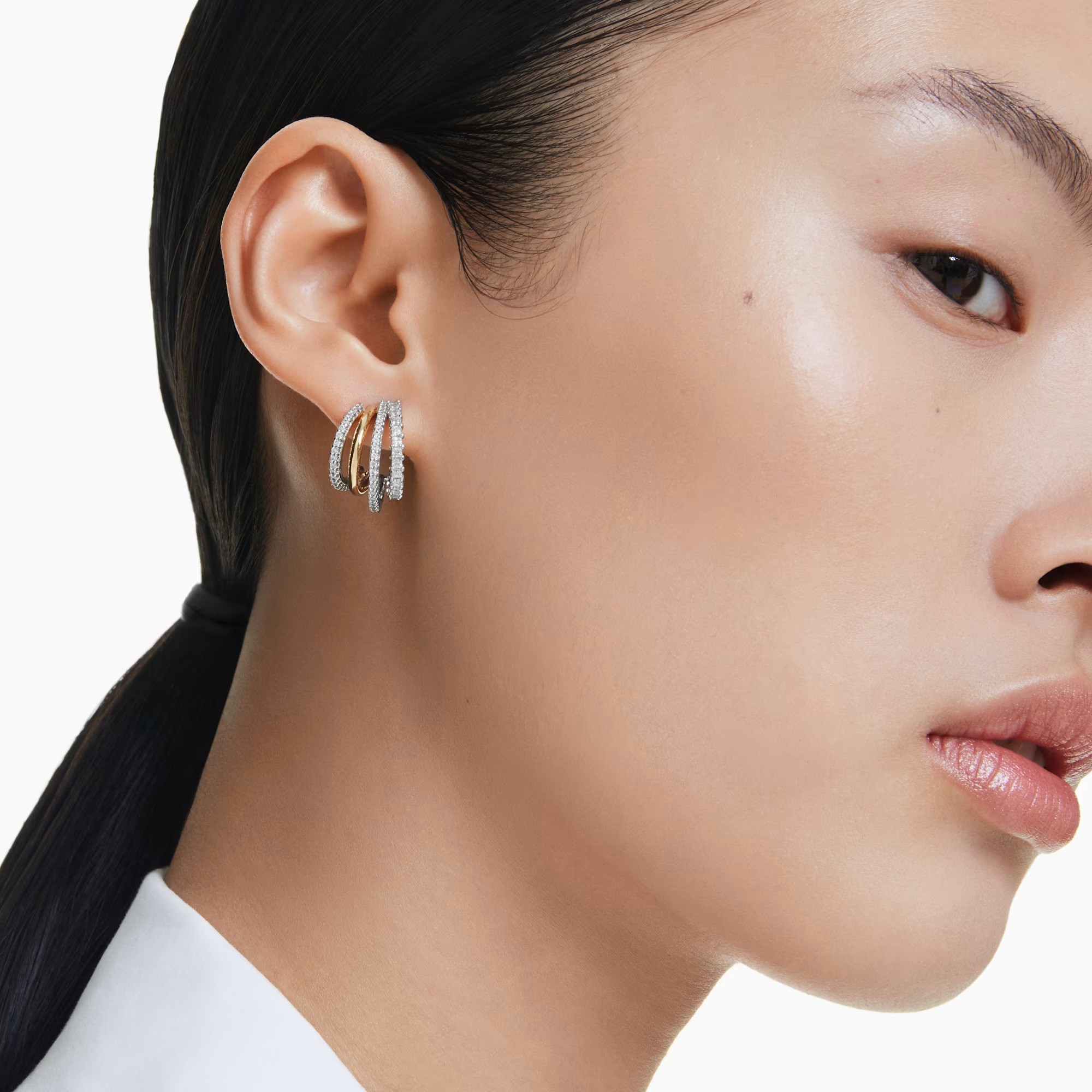 Swarovski Swarovski Hyperbola Hoop Earrings 002-610-07833 | Orin