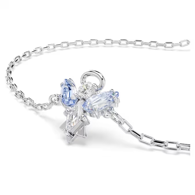 Swarovski Magic Bracelet, Angel, Blue, Rhodium Plated