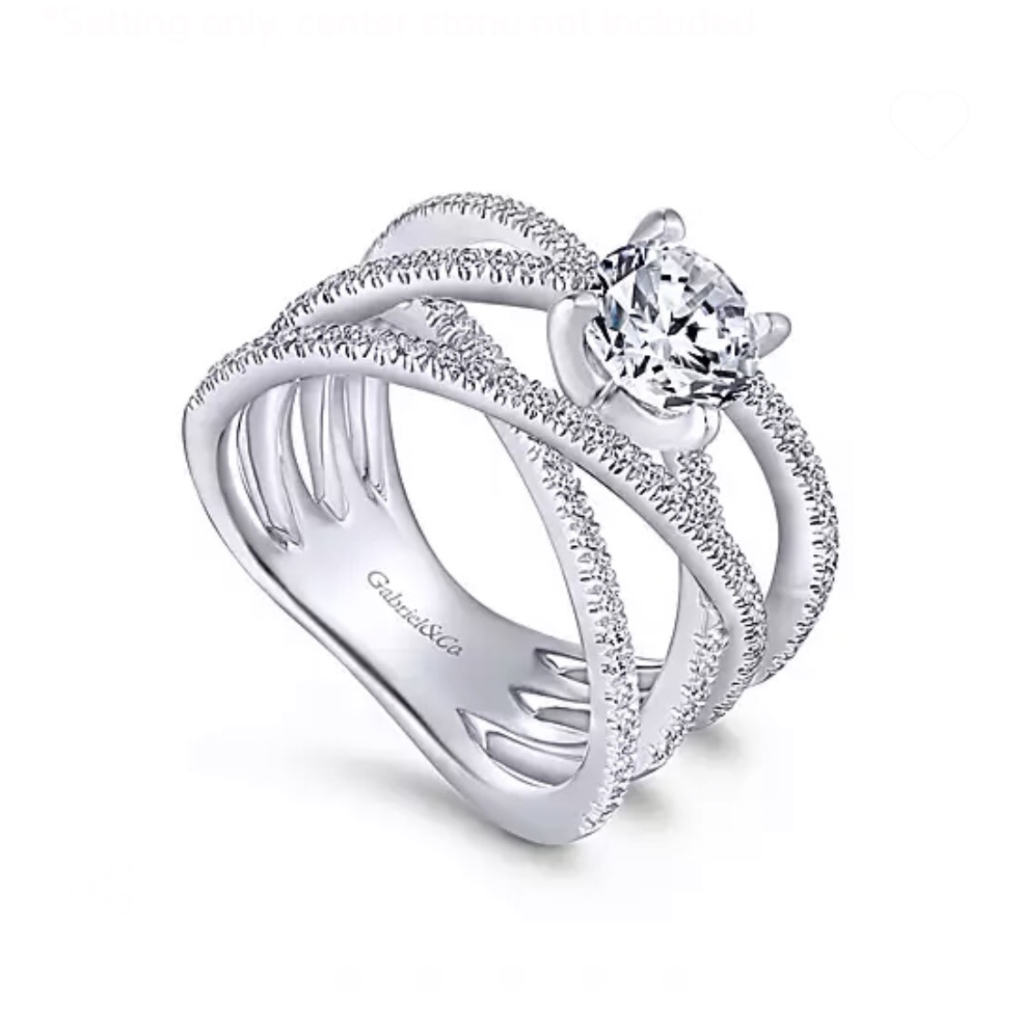 AoedeJ Donne Doppio Criss Cross 925 Argento Sterling Anello CZ Wedding Rings Infinity Everyday Anello Taglia 6 – 9 (14,5