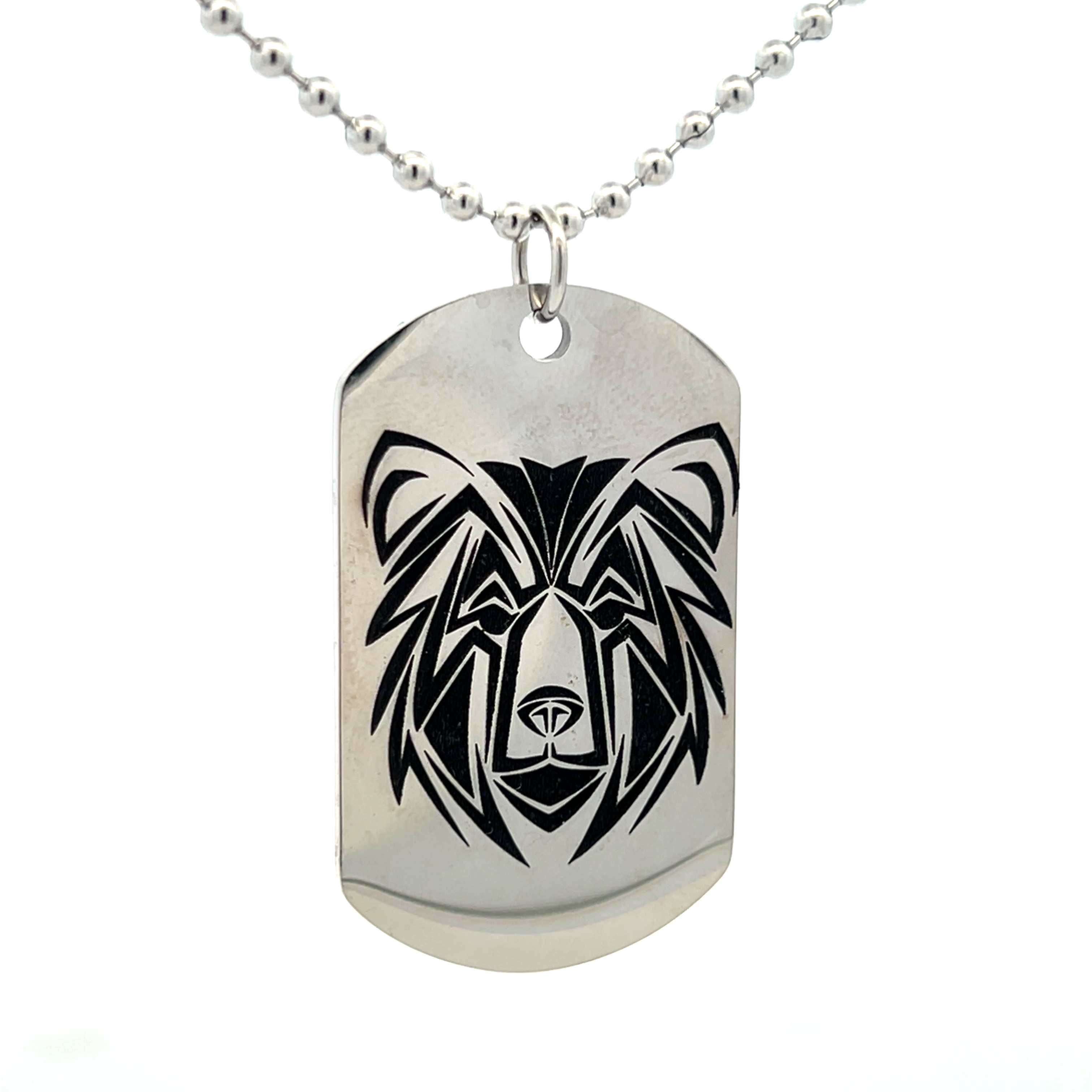 TL Designs TRIBAL BEAR DOGTAG 001-676-00084 - Men