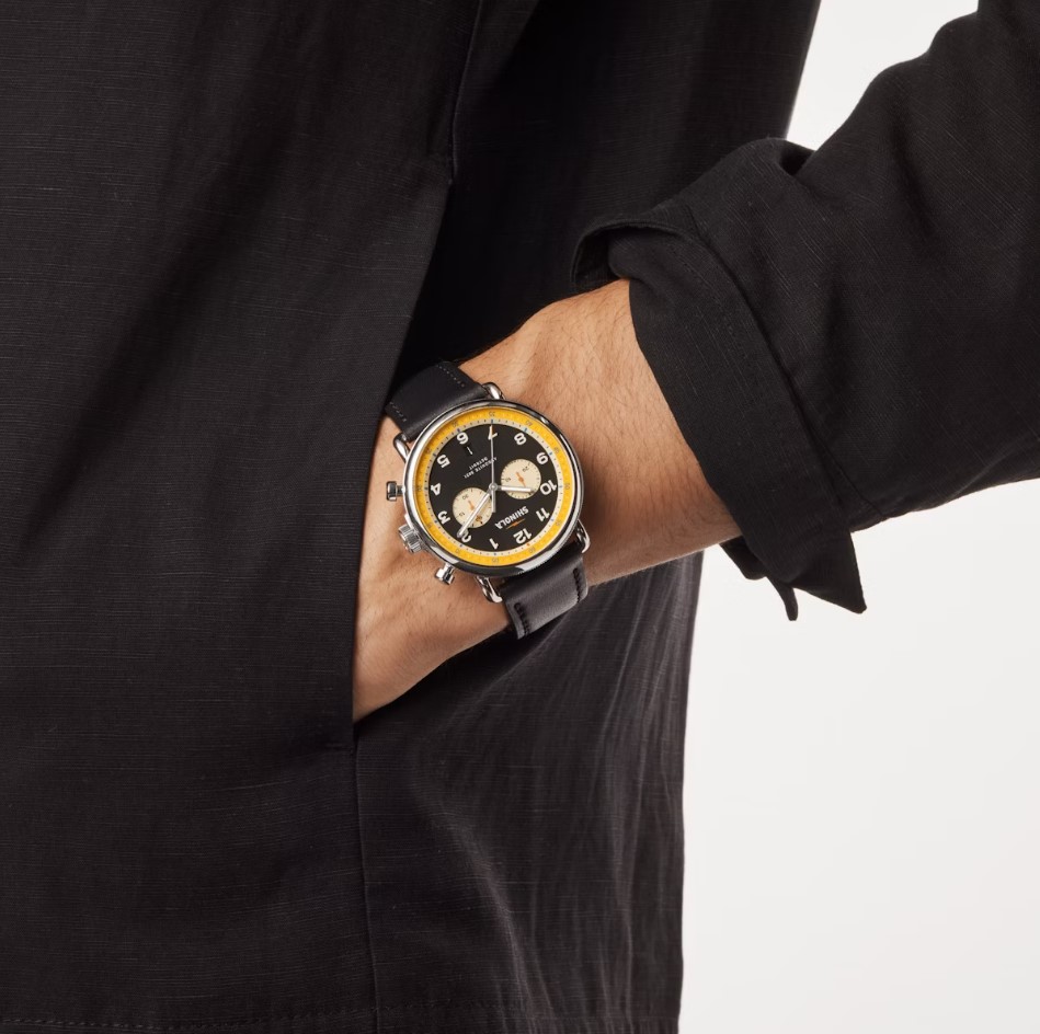 Shinola Canfield Chrono Model C56 43mm Black