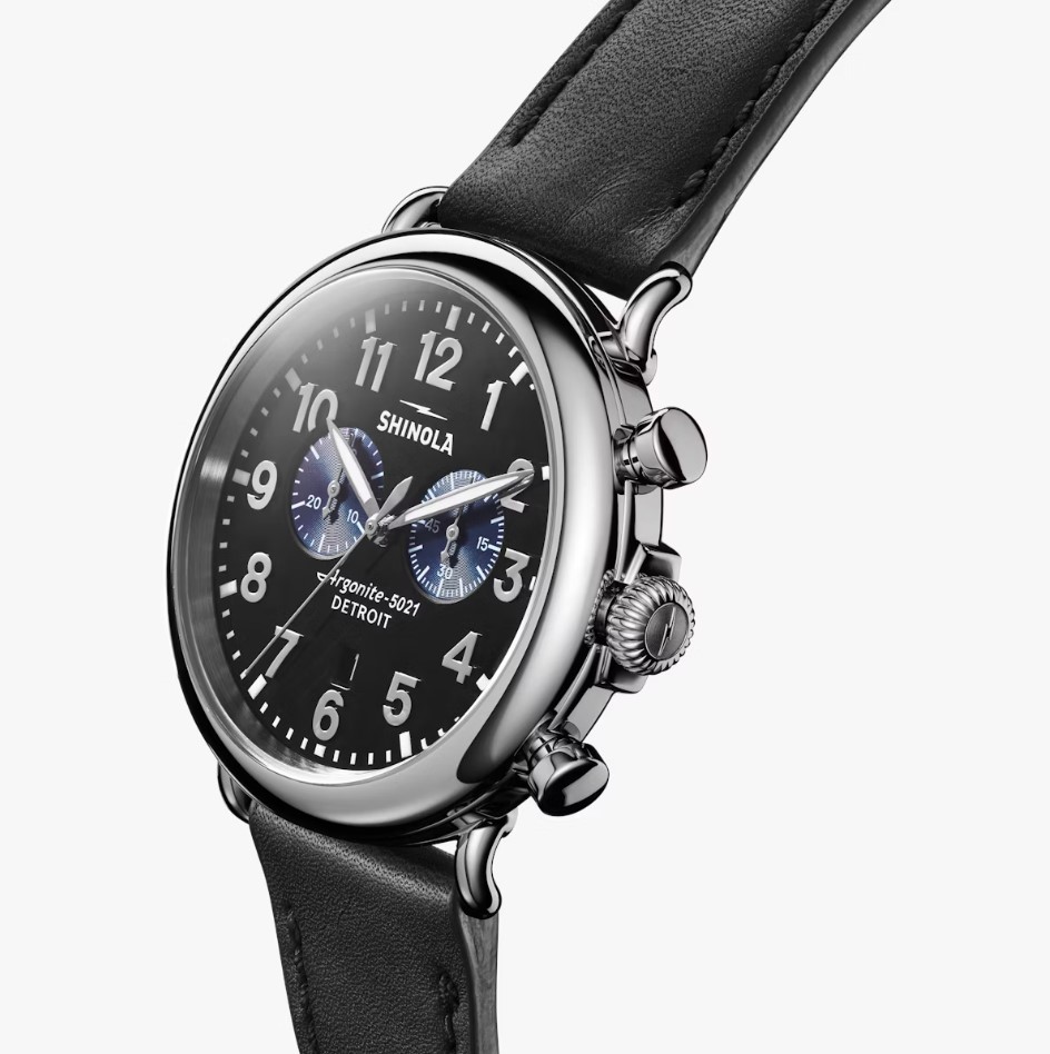 Shinola Runwell Chrono 47mm Black