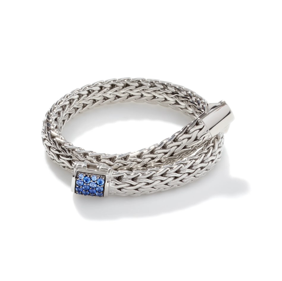 John Hardy Icon Bracelet- Blue Sapphire
