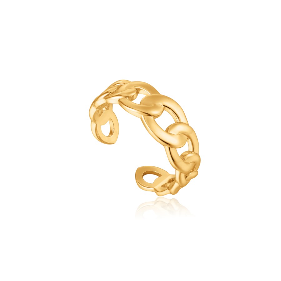 Curb Chain Ania Haie Adjustable Ring Peter Co Jewelers Avon Lake Oh
