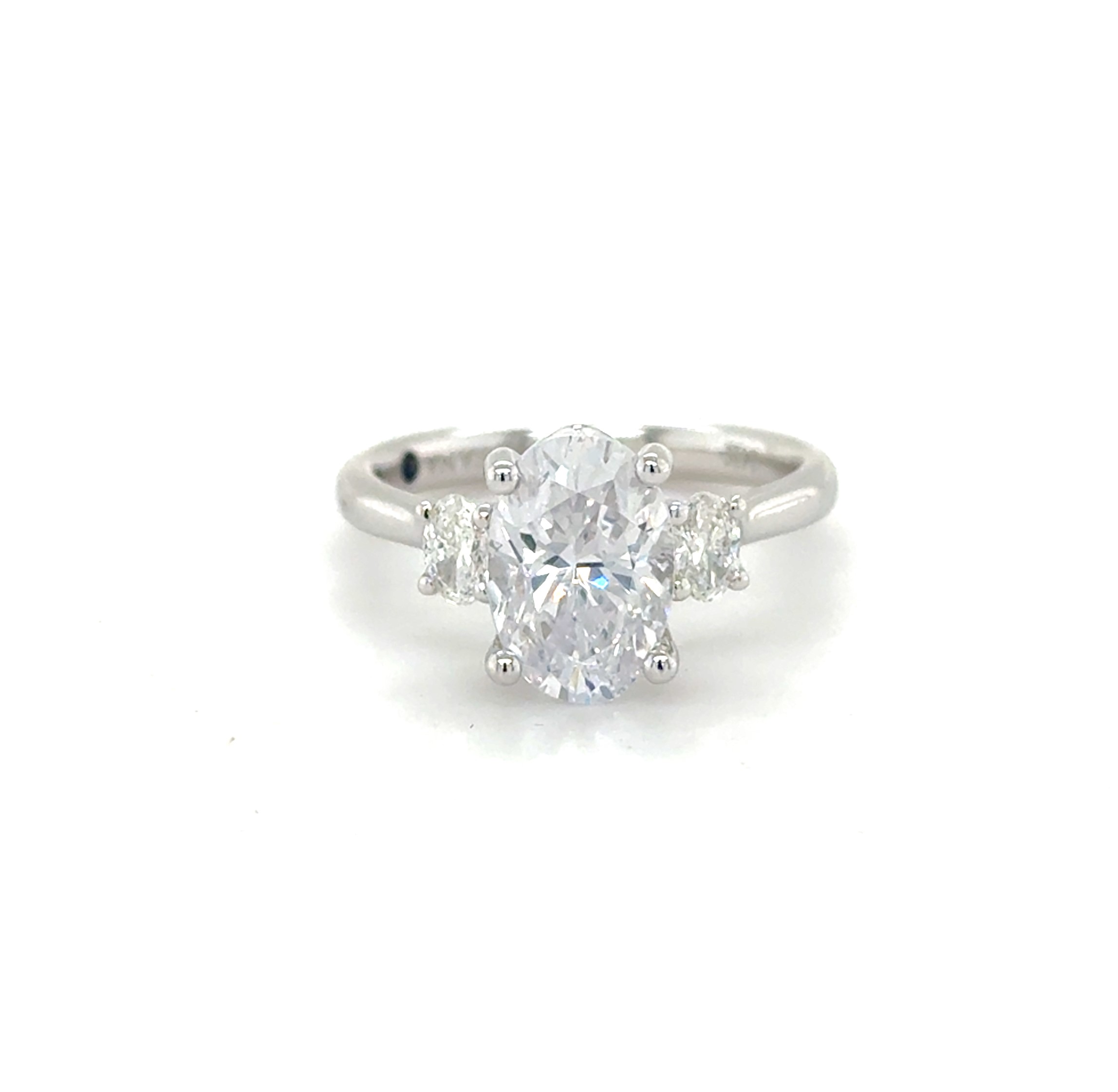 Pt900 men's ordermaid SimpleRing 12g＃17 Pt900 Platinum Mens Wedding Ring, Single Diamond 0.2ct