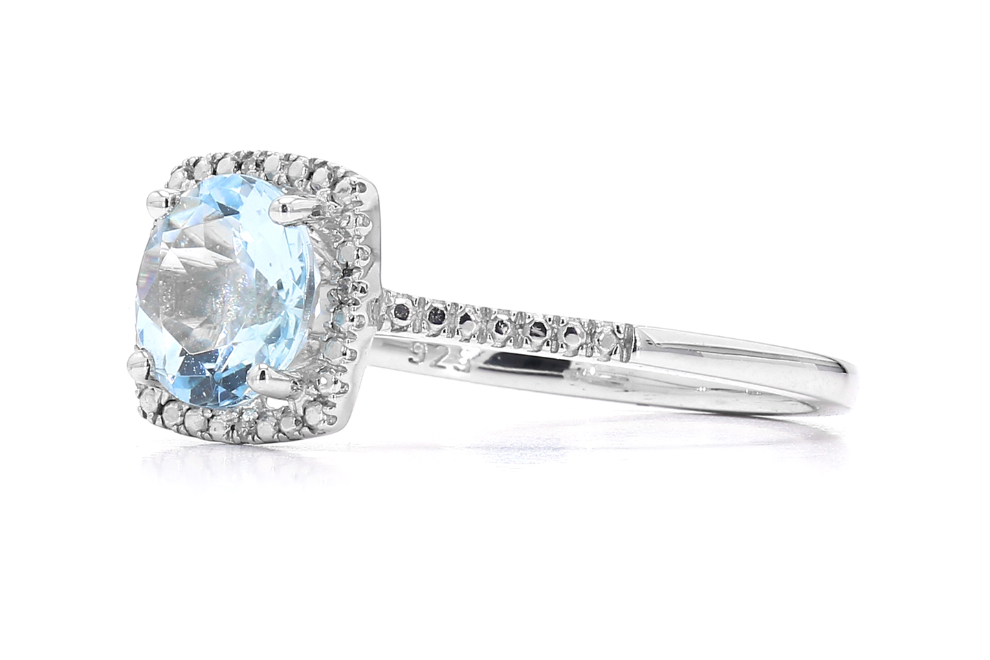 お値下げ可　スタージュエリー AQUAMARINE & DIAMOND RING AQUAMARINE & DIAMOND RING(2JR0314)K10 リング｜スター