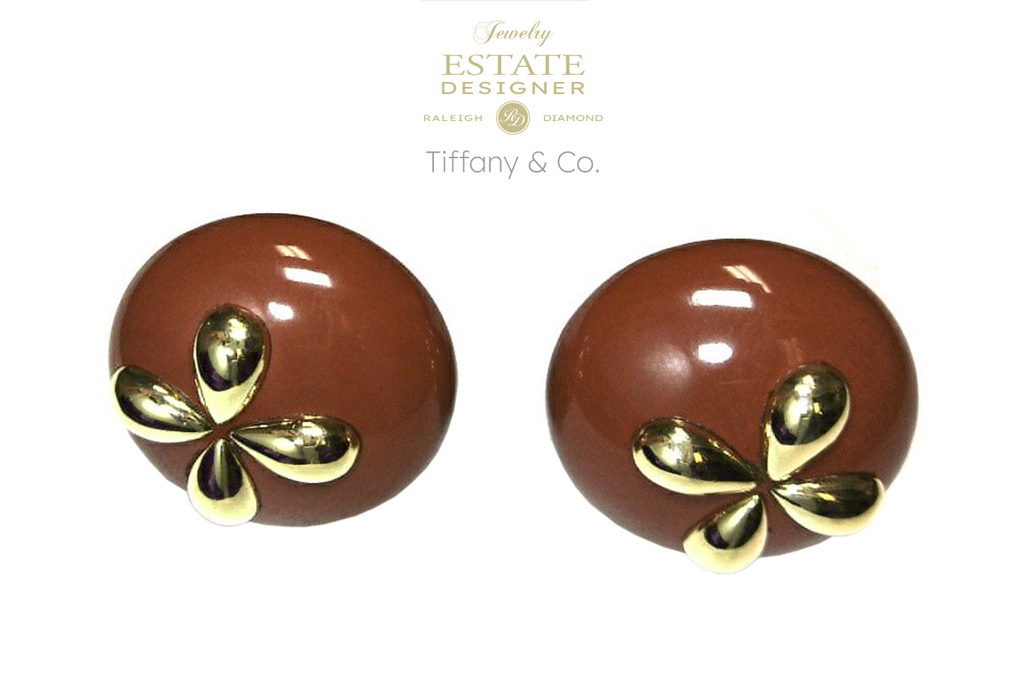 Estate Designer Tiffany & Co. Angela Cummings 18K Yellow Gol
