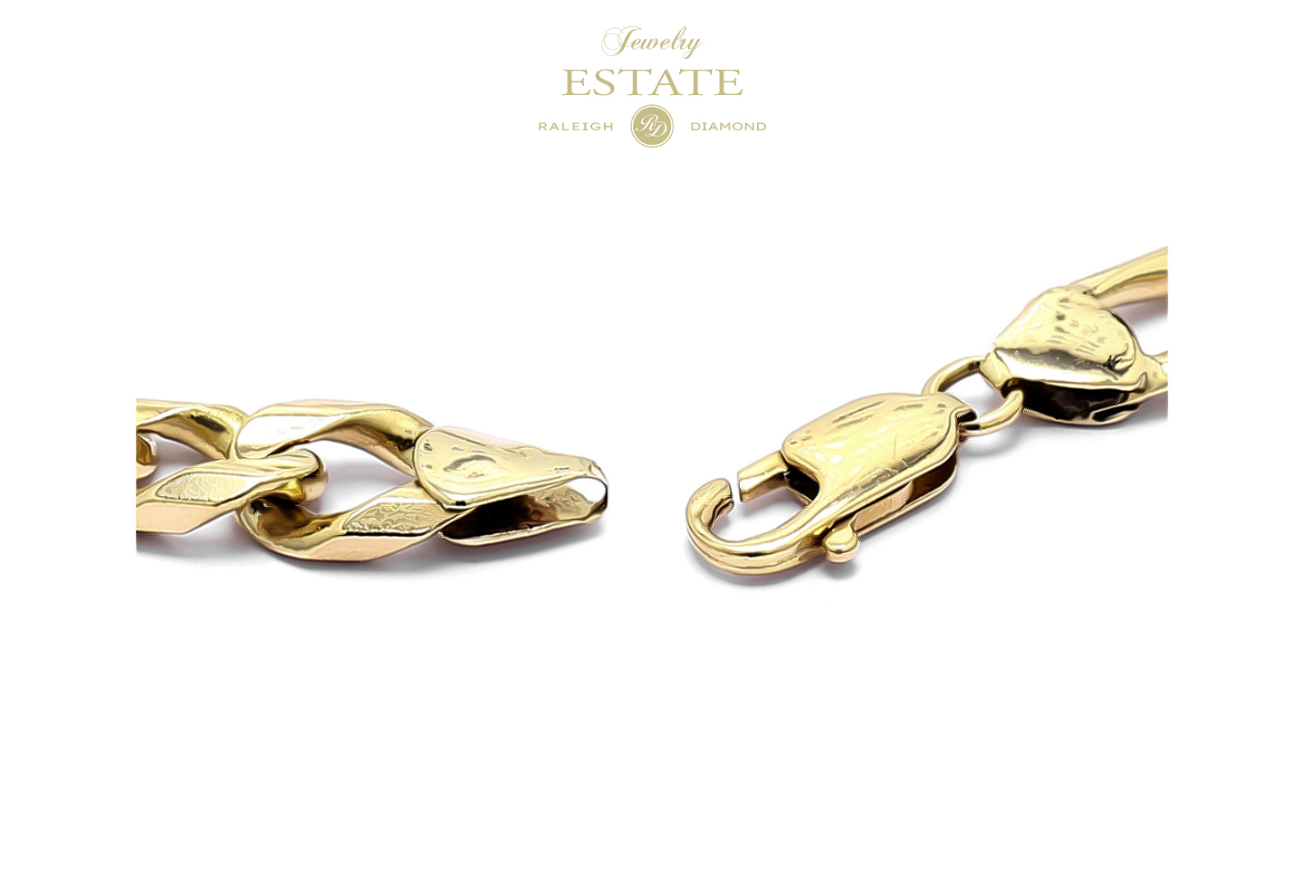 Estate 14K Yellow Gold 9.5mm 3-1 10