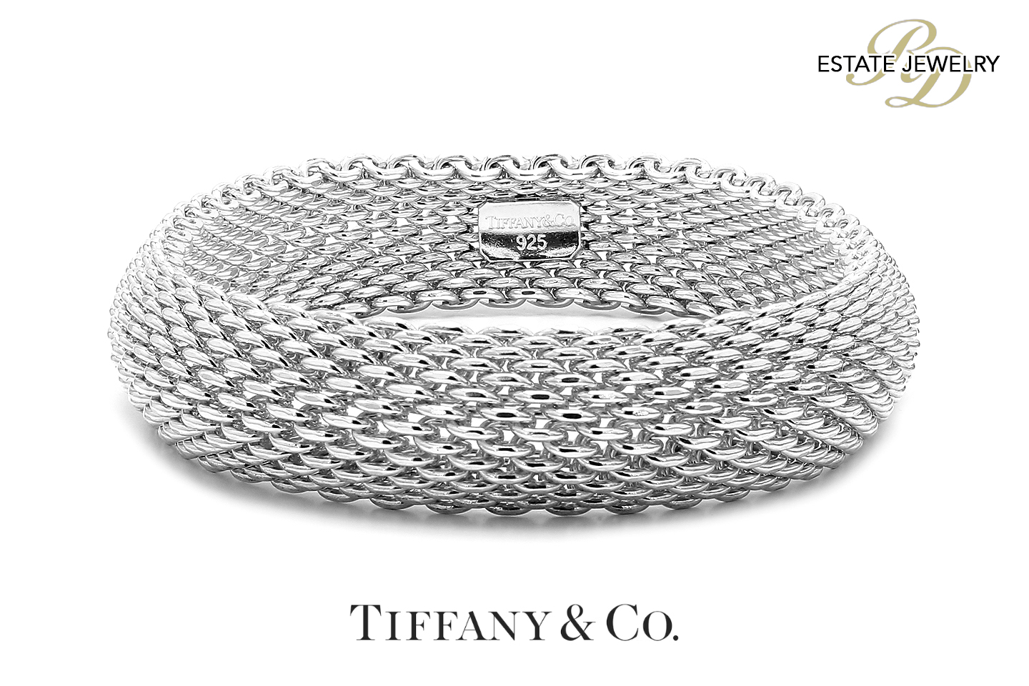 Tiffany & Co. 'Tiffany Weave' Pitcher and Platter