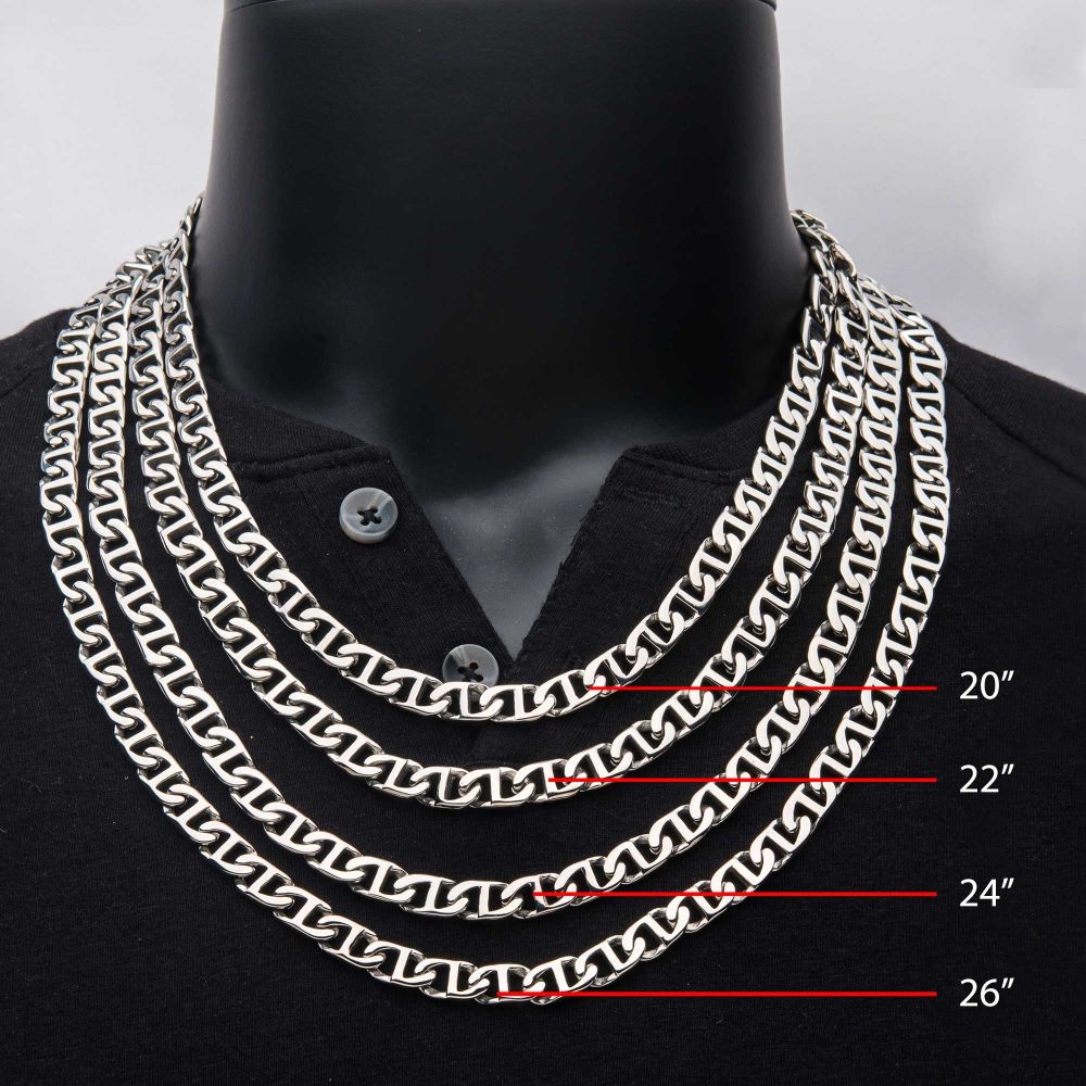INOX Stainless Necklace 001-497-00594 ST | Reflections In Gold