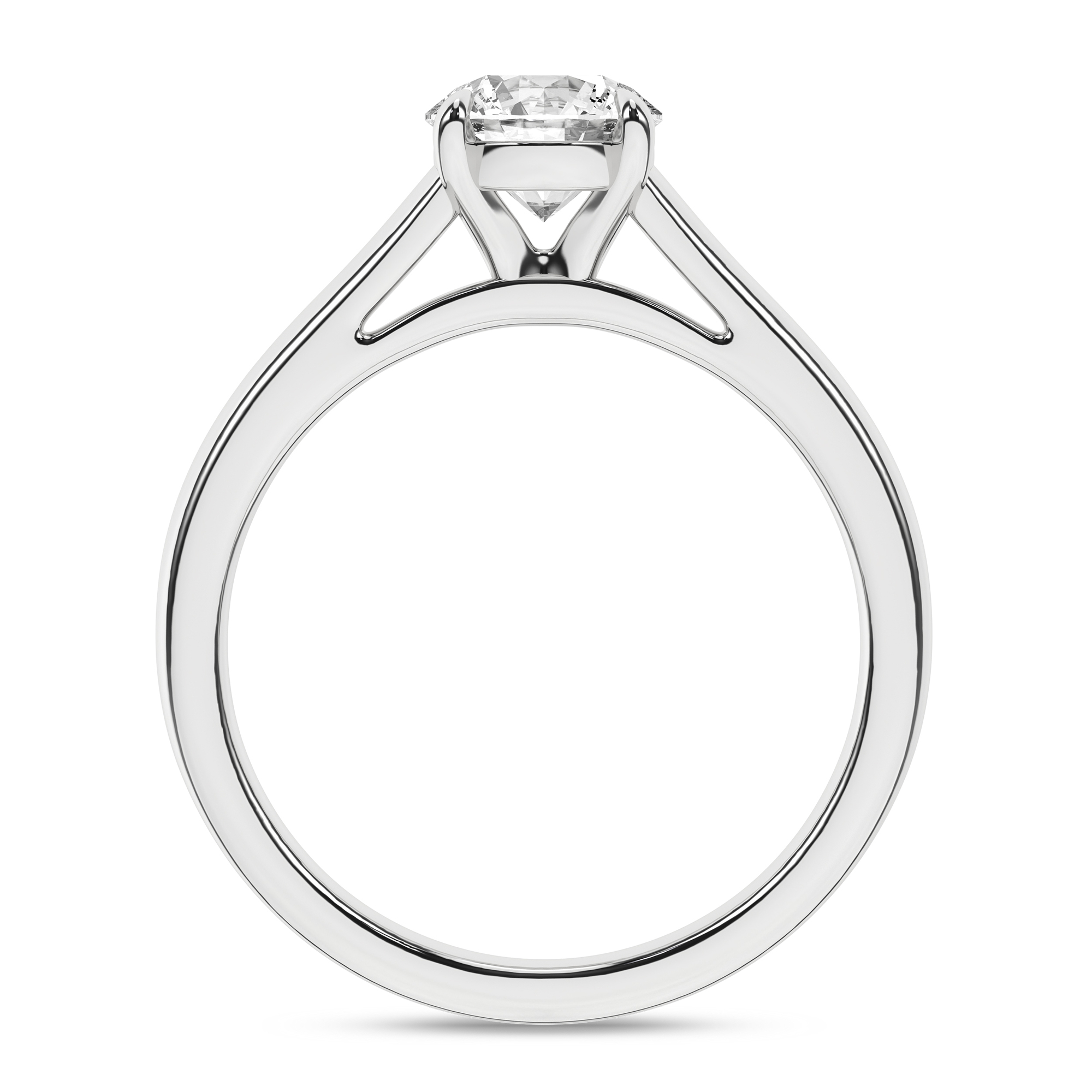 Engagement Ring 001-105-00038 14KW Robison Jewelry Robison