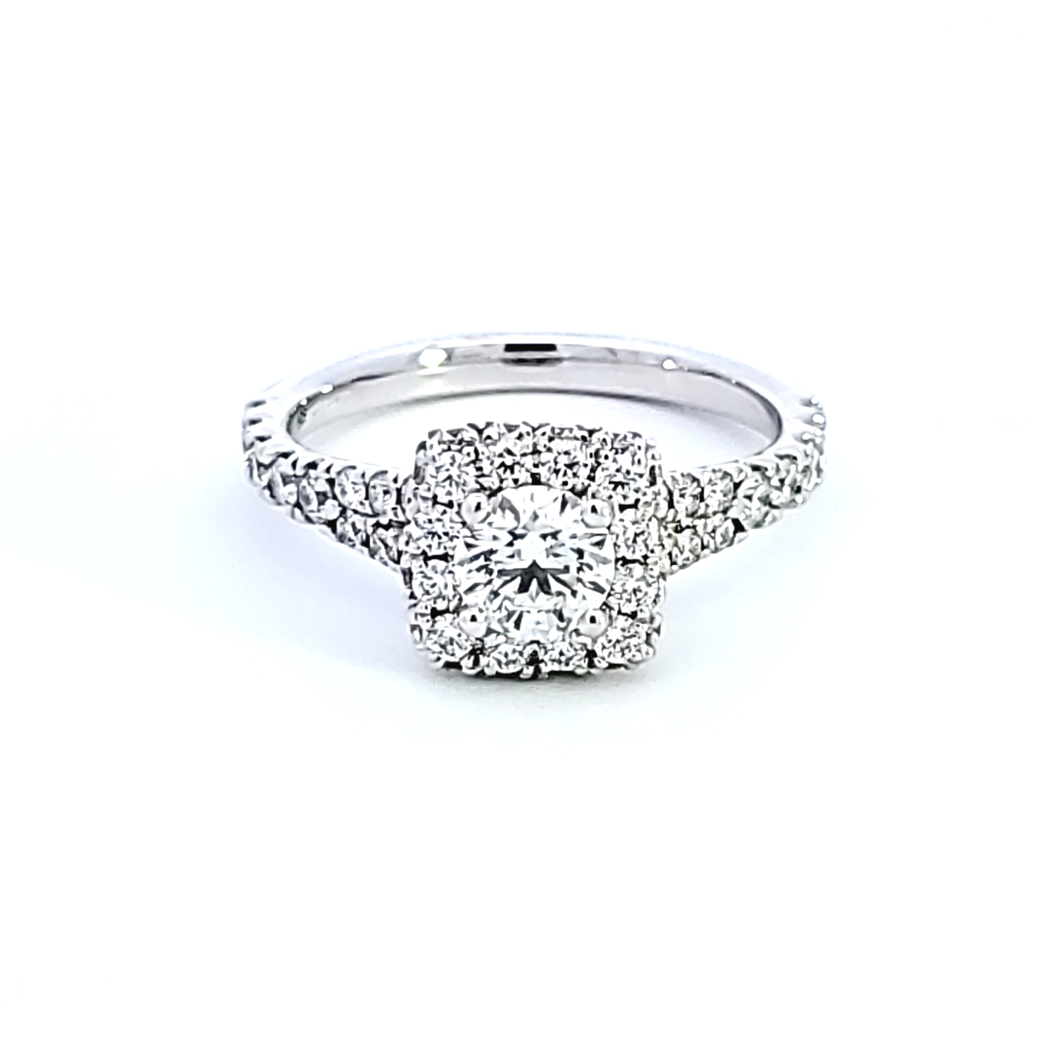 Hearts On Fire Halo Engagement Rings