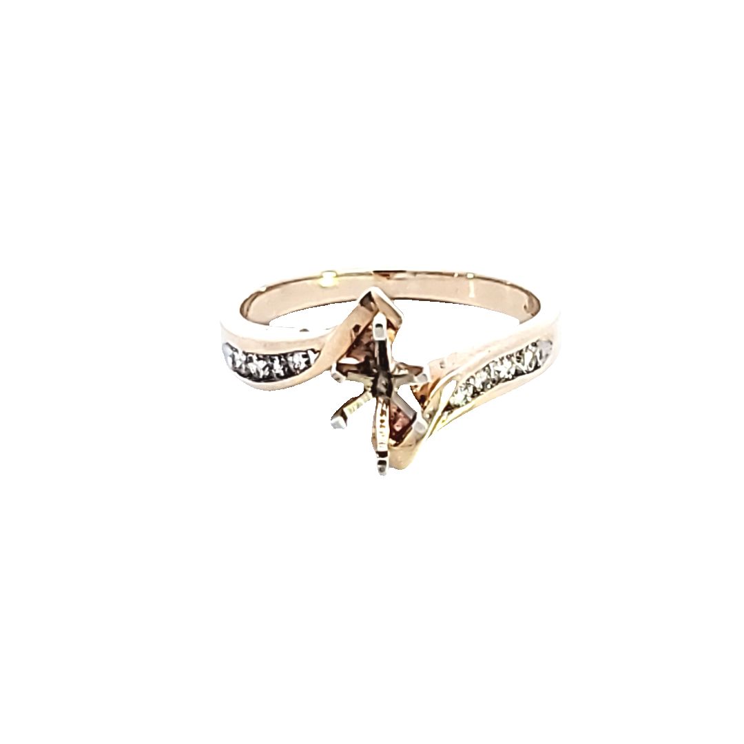 14KY Diamond Semi Mount Engagement Ring 001 140 02062 Ross Elliott