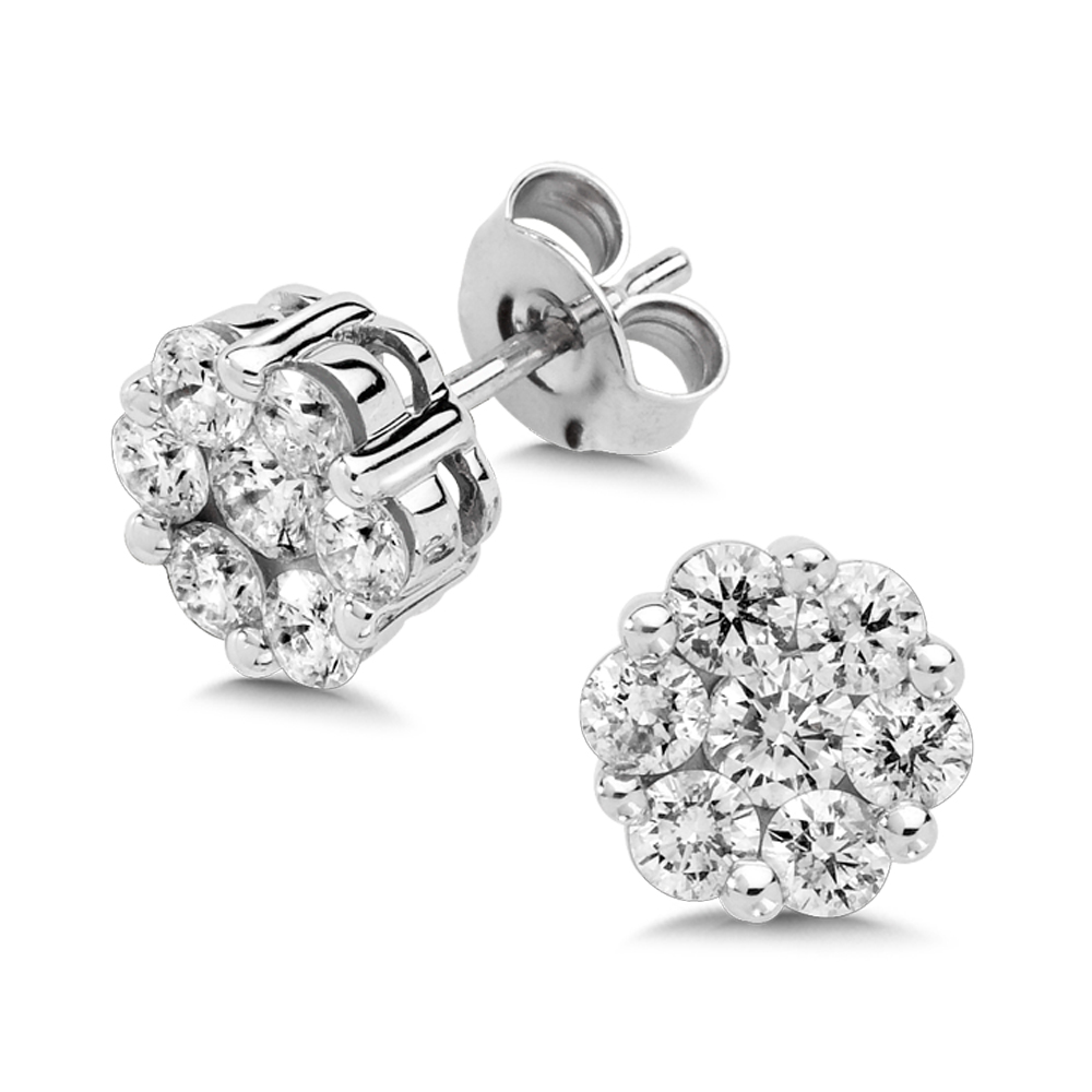 Sams diamond stud earrings cheap