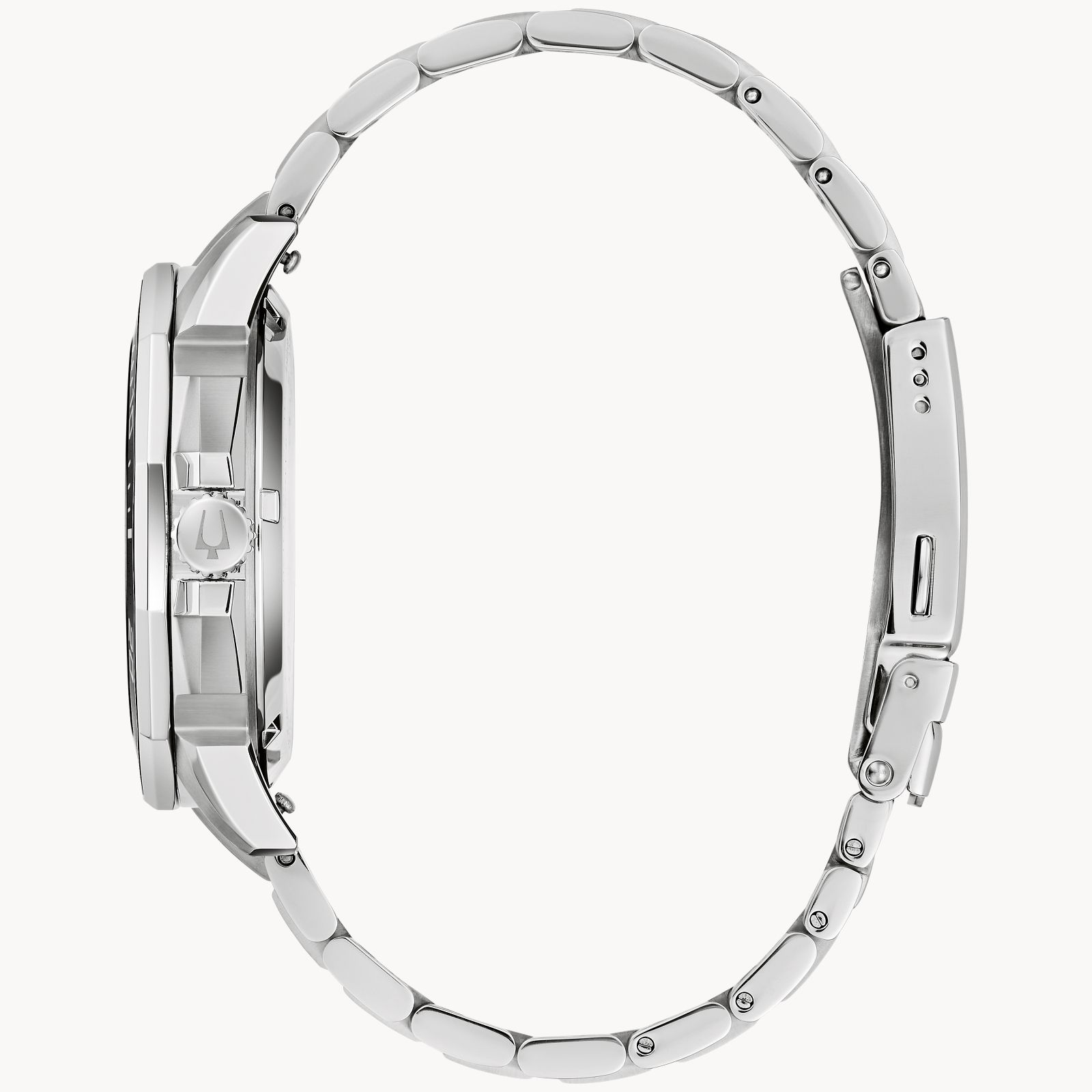 NWT BULOVA STAINLESS STEEL QUARTZ WATCH Bulova Watch 001-525-00087 - James Gattas Jewelers Memphis  main image 2