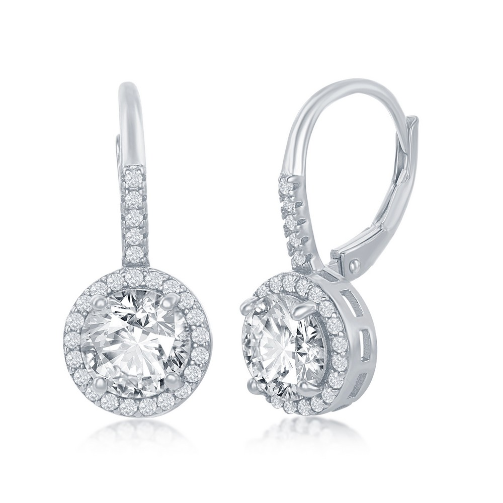 [haesool] 925Silver☆GME46 Earrings HAN 925 Sterling Silver Dotted Hoop Earrings - Etsy