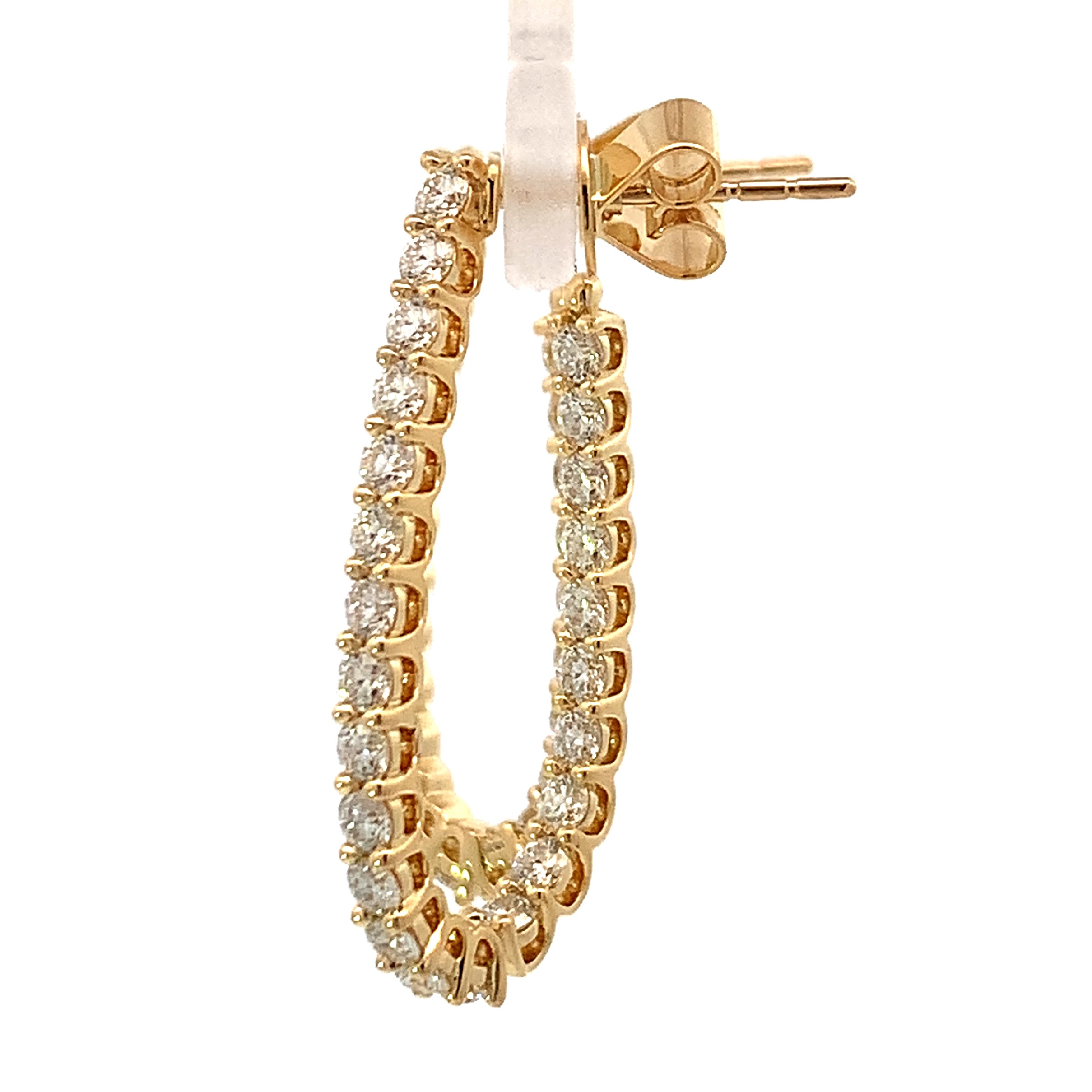 Earrings 00115005913 18KY Diamond Pendant Necklaces Saxons Fine