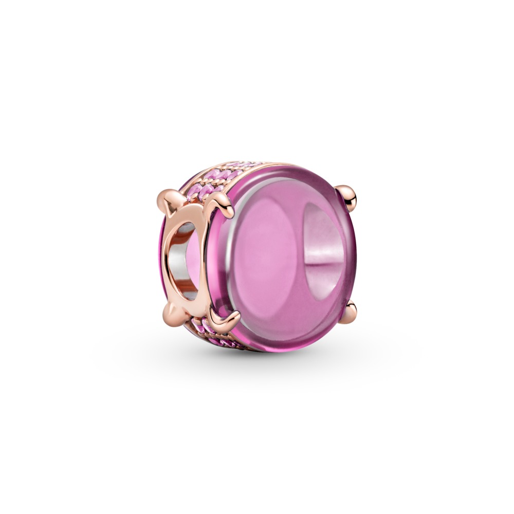 Pandora Pink Oval Cabochon Charm 001-950-13252 Owensboro | Nick T