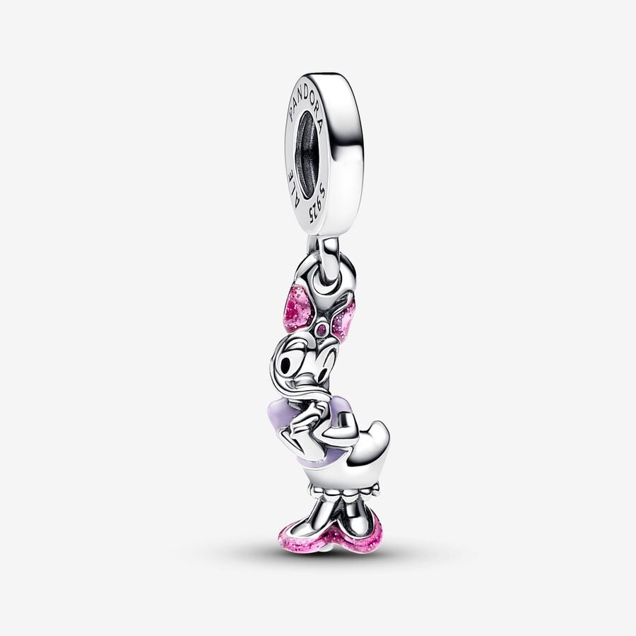 ★ Pandora Disney★ ドナルド デイジー チャーム ☆同梱割有 Pandora Disney Daisy Duck Dangle Charm 001-950-17141 | Nick