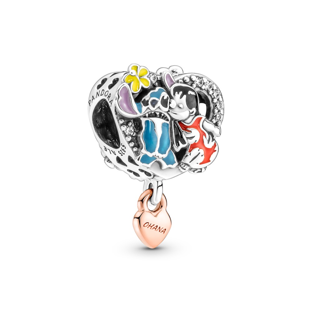 Pandora Disney Ohana Lilo & Stitch Charm 002-950-2004021 | Nick T