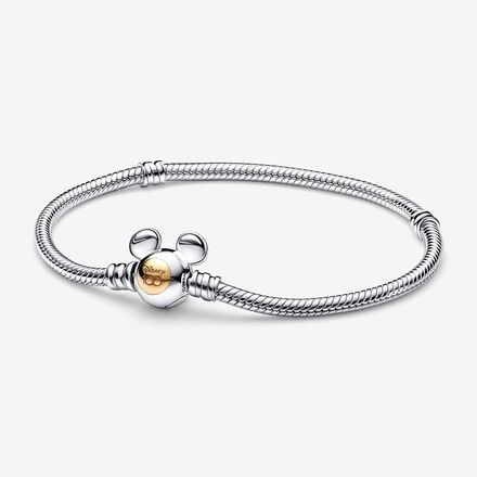 Pandora Disney 100 Moments Snake Chain Bracelet - Size 18 | Nick T