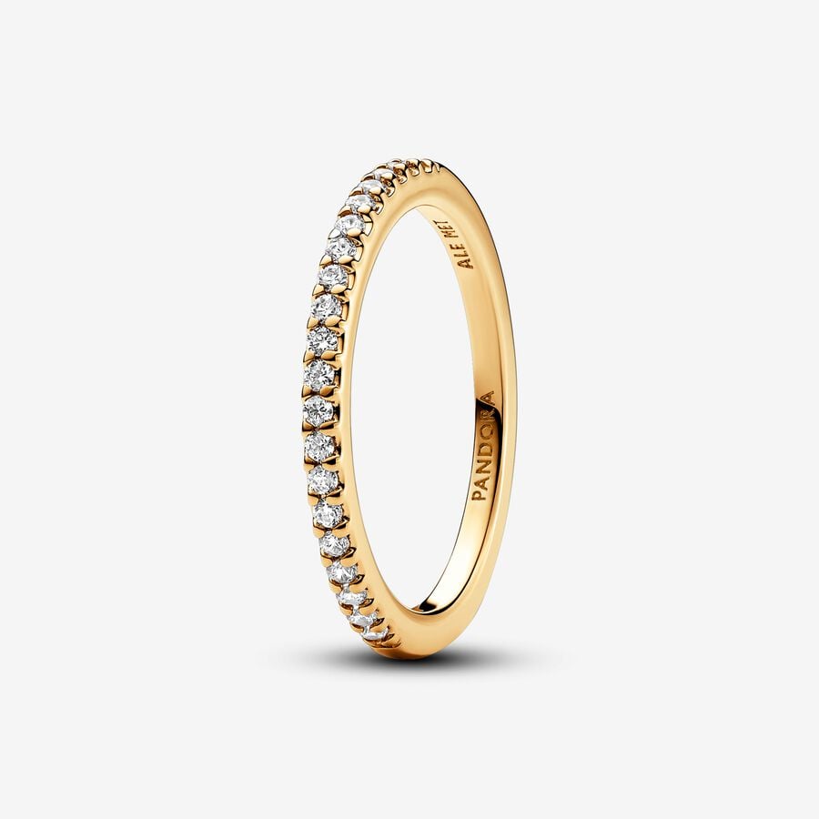 パンドラ Pandora ゴールド × ダイヤ Pandora Jewelry 003-652-03054 - Pandora Rings | The Source