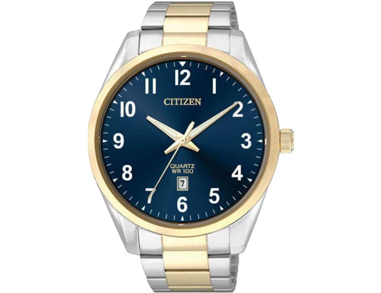 Men's Citizen Quartz Watch with Two-Tone Bracelet Defiance Ohio