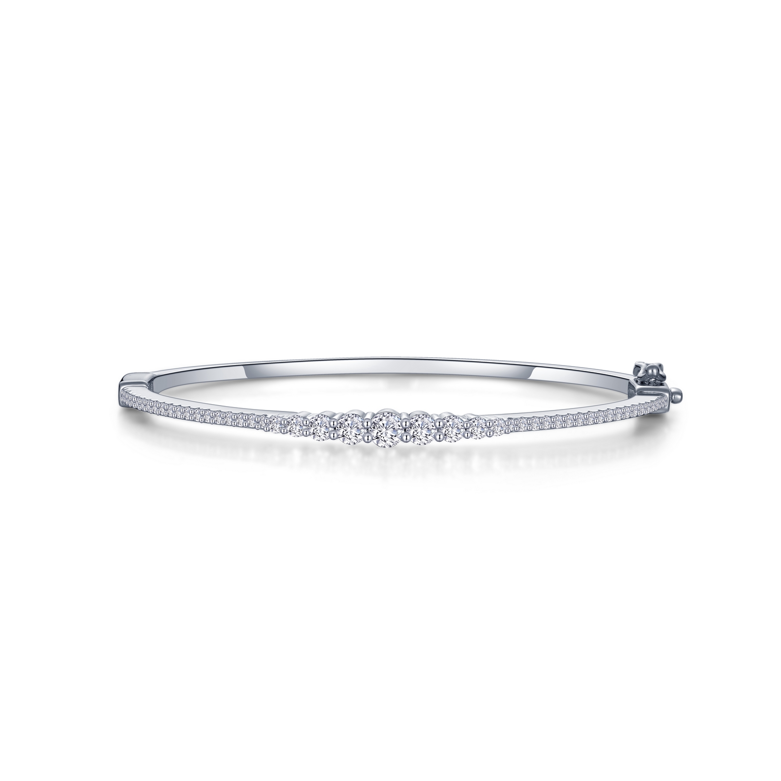 【leticia】VALLETTA01 silver B0181CLP65-Lafonn-Sterling Silver Graduated Bangle Bracelet